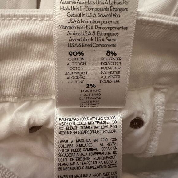 MOTHER white the Looker distressed skinny jeans size 27 - Picture 11 of 15